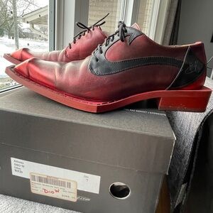 Women’s John Fluevog Dio Swordfish shoes size 7